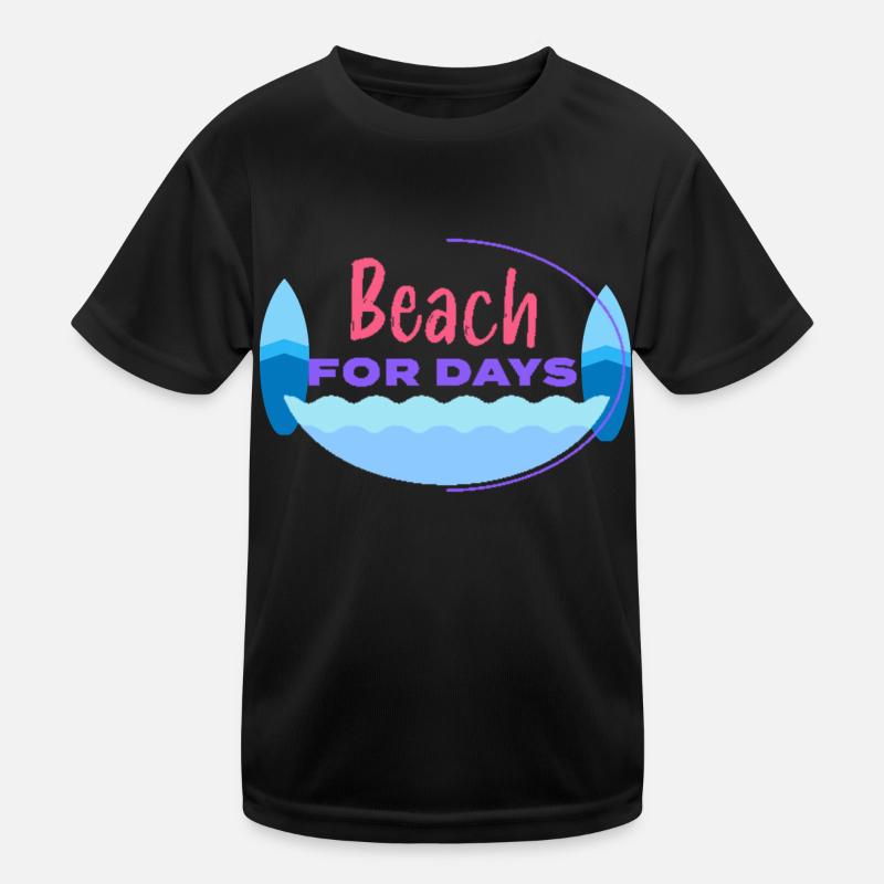 Strand, Strand jeden Tag Kinder Funktions-T-Shirt