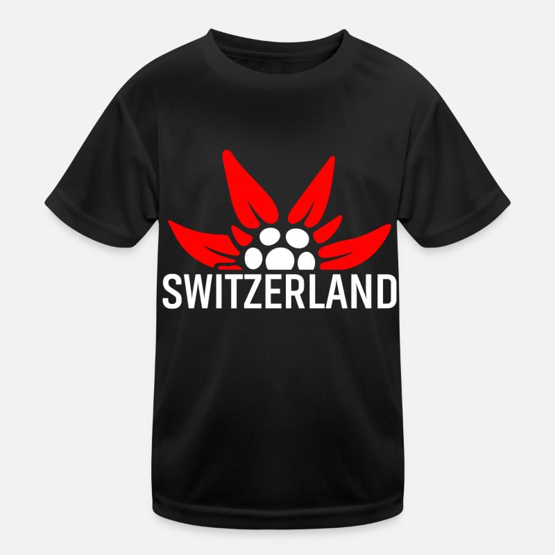 Swiss gentian Kids Functional T-Shirt