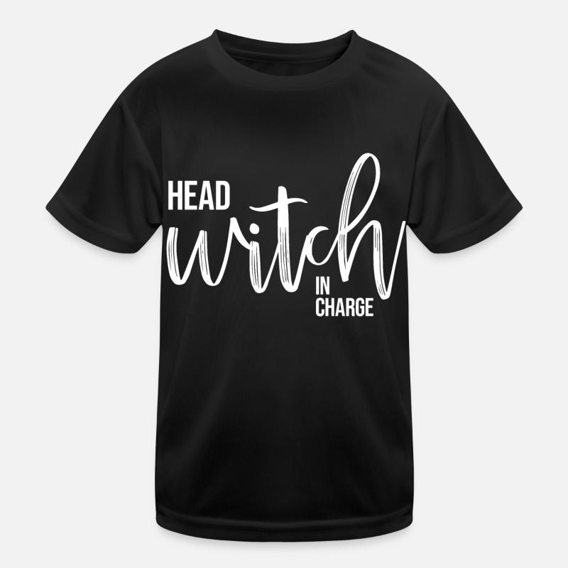 Halloween Witch Witchcraft Magic Magic Magic Magice Costume Kids Functional T-Shirt