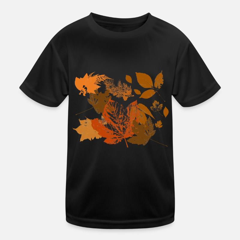 Feuille d’automne T-shirt sport Enfant