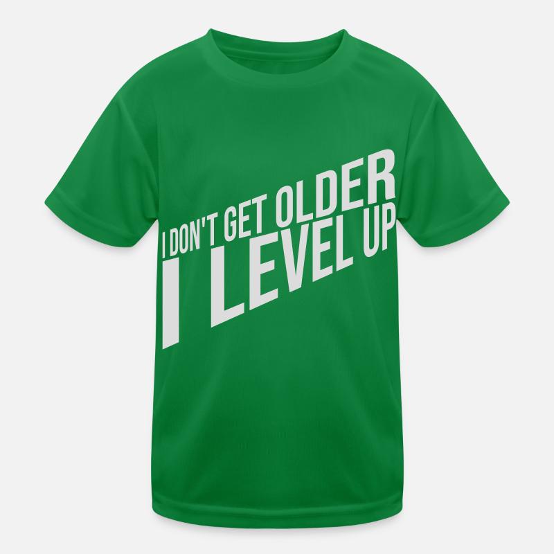 get older level up Kinder Funktions-T-Shirt