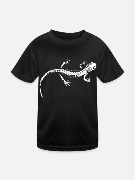 Salamander - Kids Functional T-Shirt - black - Front