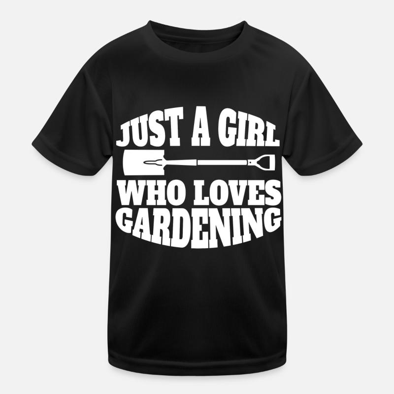 Gärtnerin Garten Mädchen Obstgarten Hobbygärtner Kinder Funktions-T-Shirt