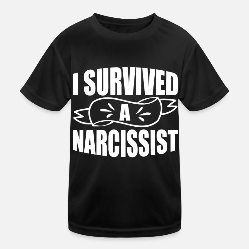 I Survived A Narcissist Divorce Women Divorcee Kids Functional T-Shirt