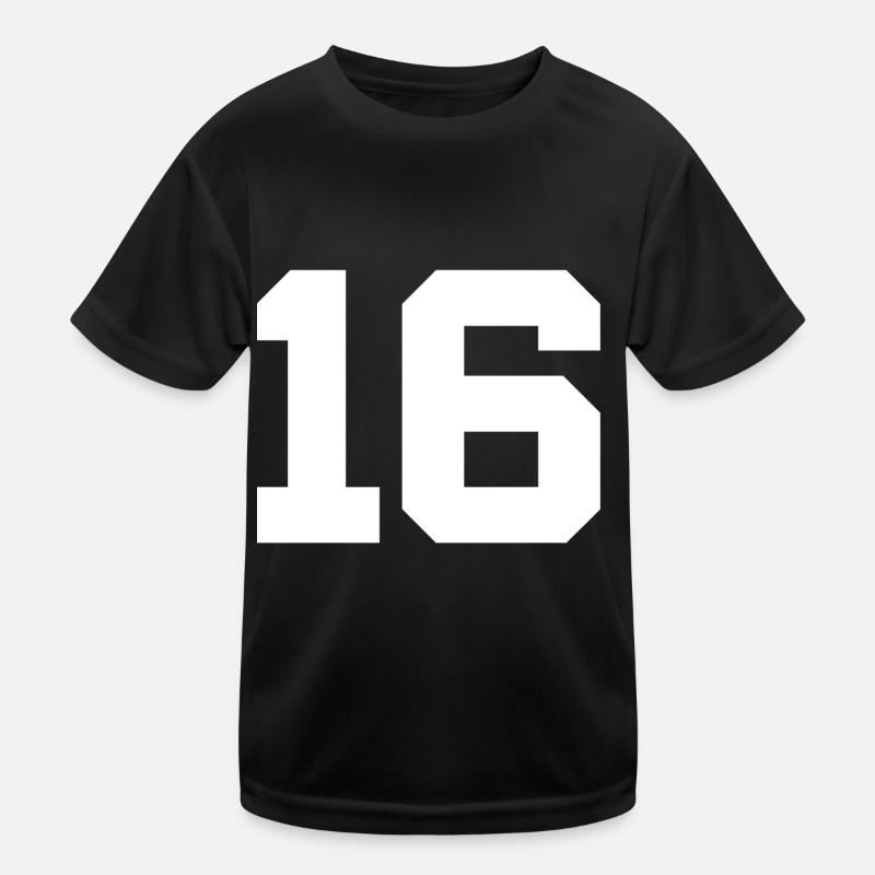 Numéro 16 T-shirt sport Enfant