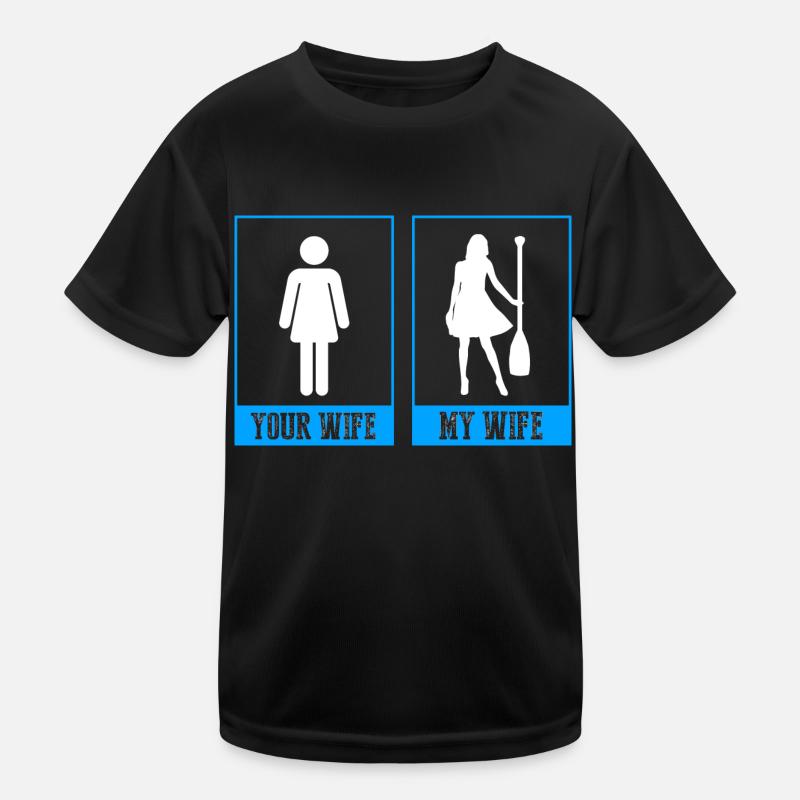 Course de bateaux chinois pour les entraîneurs de bateaux-dragons T-shirt sport Enfant