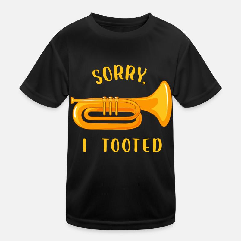 Sorry I tooted | Euphonium Kids Functional T-Shirt
