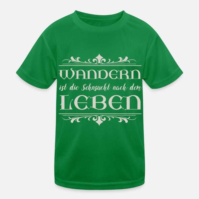 Wandern Kinder Funktions-T-Shirt