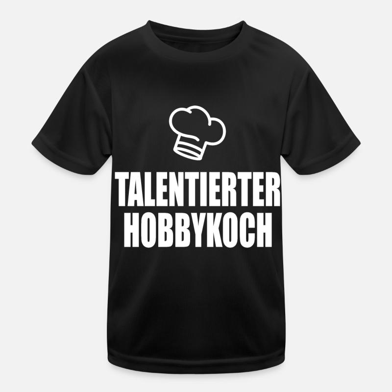 talentierter Hobbykoch Kinder Funktions-T-Shirt