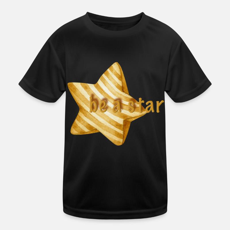be a star Kinder Funktions-T-Shirt