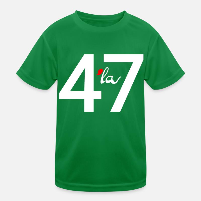 47 comma la Kids Functional T-Shirt