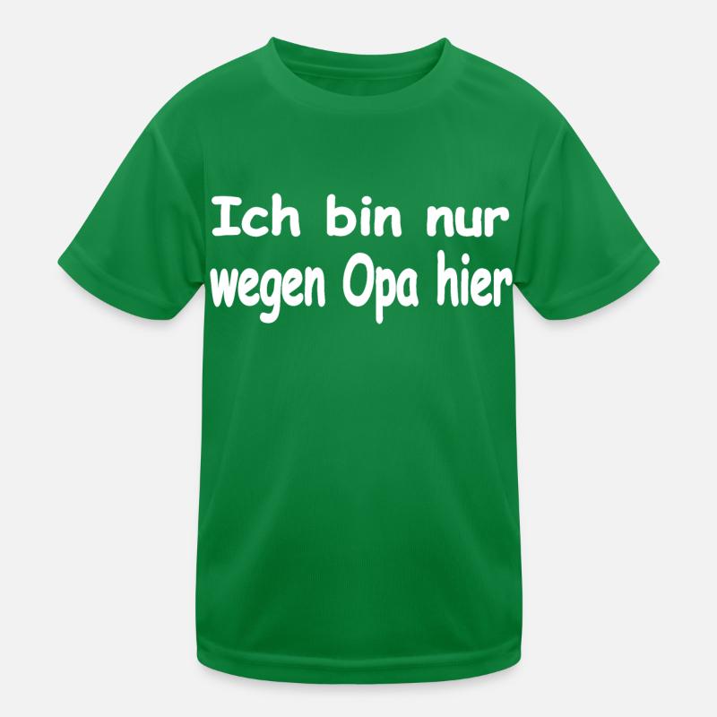 Opa Kinder Funktions-T-Shirt