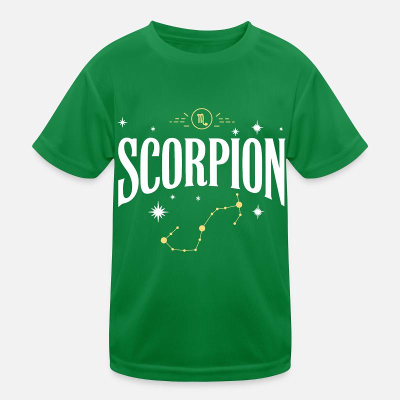 Signe astro scorpion T-shirt sport Enfant