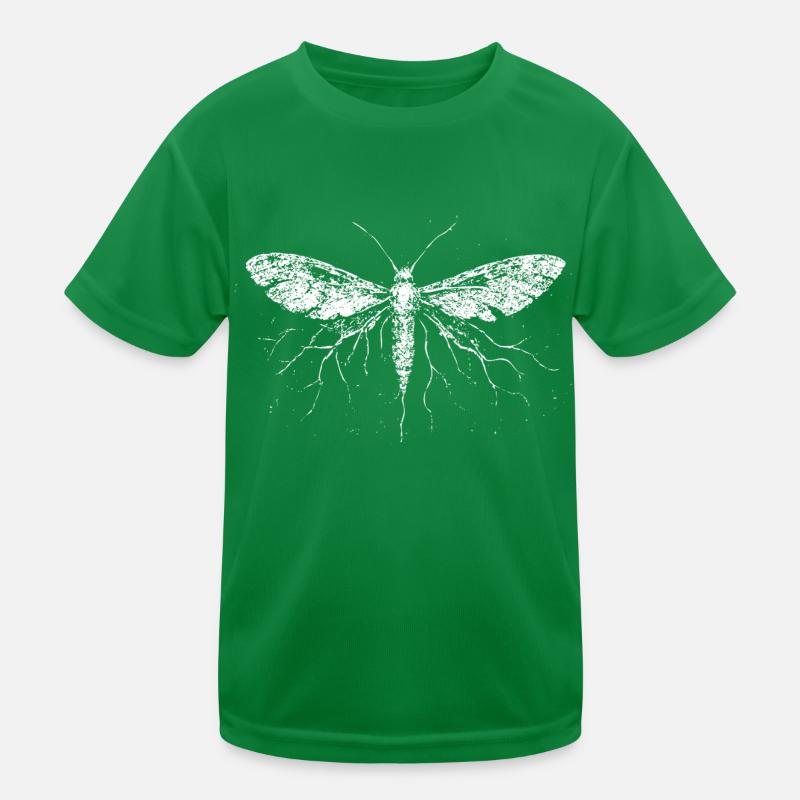 Electrified Moth Kids Functional T-Shirt