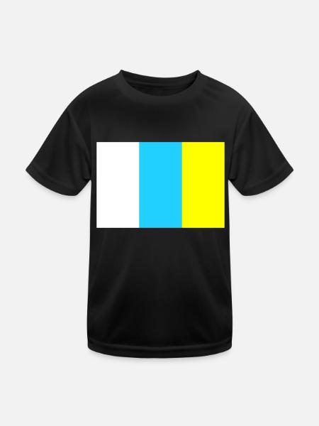 canary islands - Kids Functional T-Shirt - black - Front
