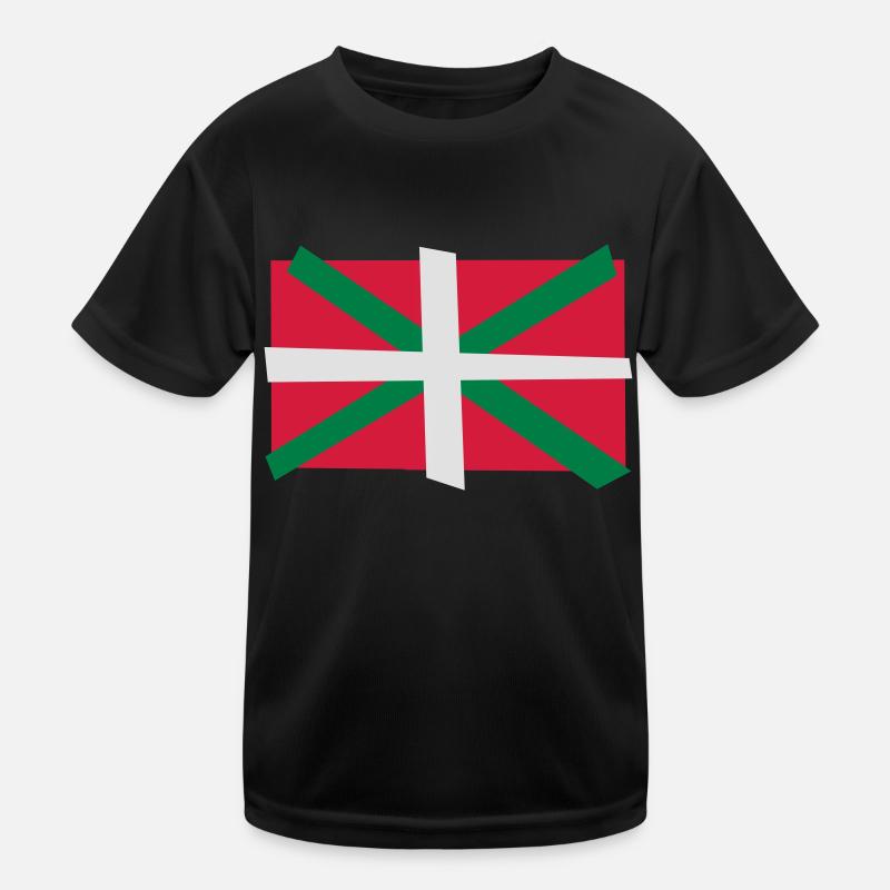 Drapeau Basque T-shirt sport Enfant