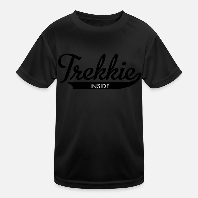 trekkie inside Kinder Funktions-T-Shirt