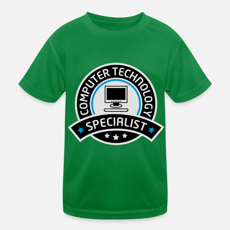computer technology specialist Kinder Funktions-T-Shirt