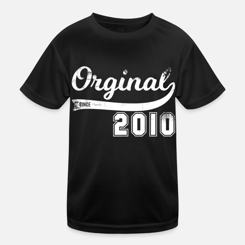 Vintage Original since 2010 Geburtstag Retro Kinder Funktions-T-Shirt