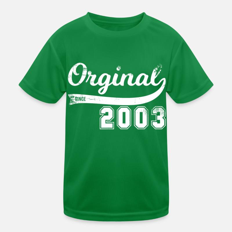 Vintage Original Since 2003 Birthday Retro Kids Functional T-Shirt