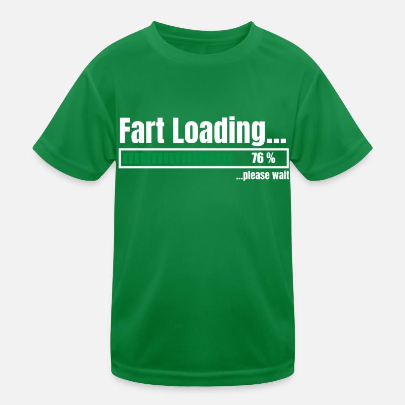 Fart Loading Kids Functional T-Shirt