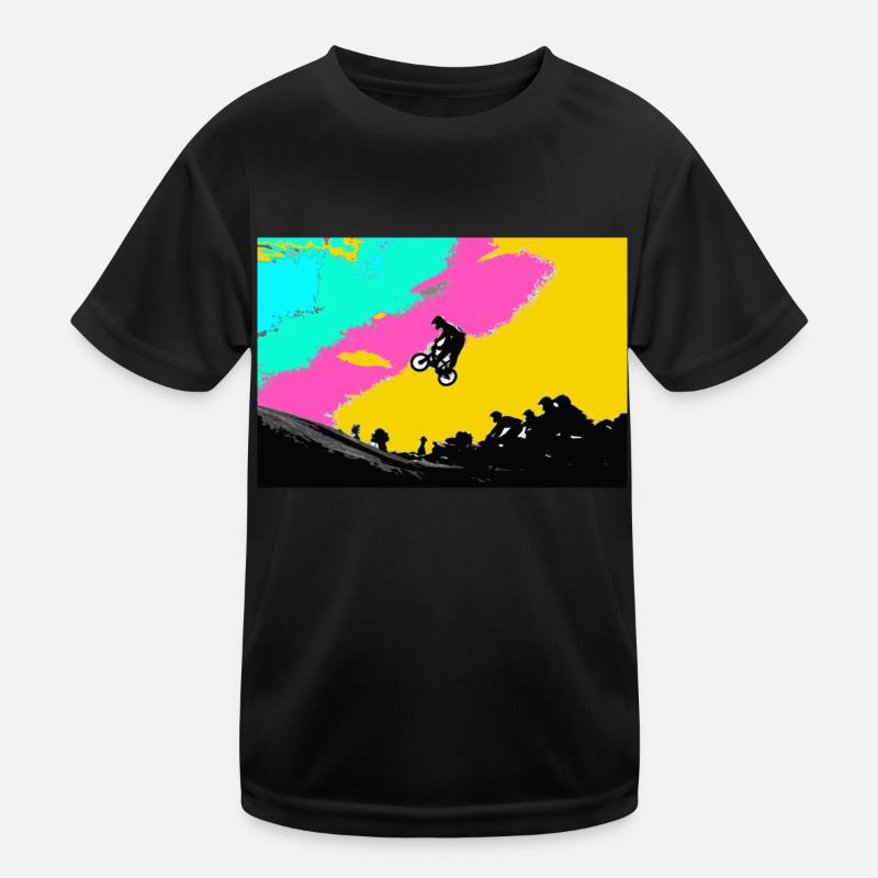 bmx Kids Functional T-Shirt
