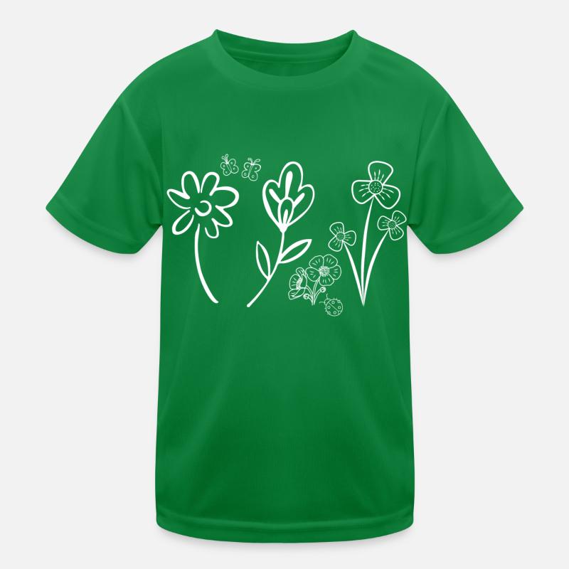 bouquet de fleurs originale et simple T-shirt sport Enfant