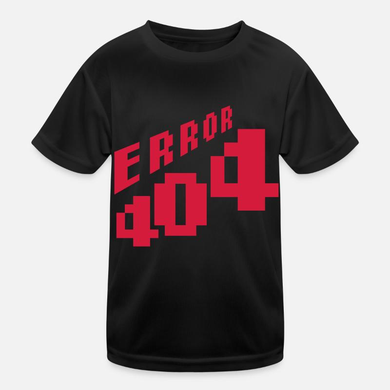 Network Lost Error 404 Kids Functional T-Shirt