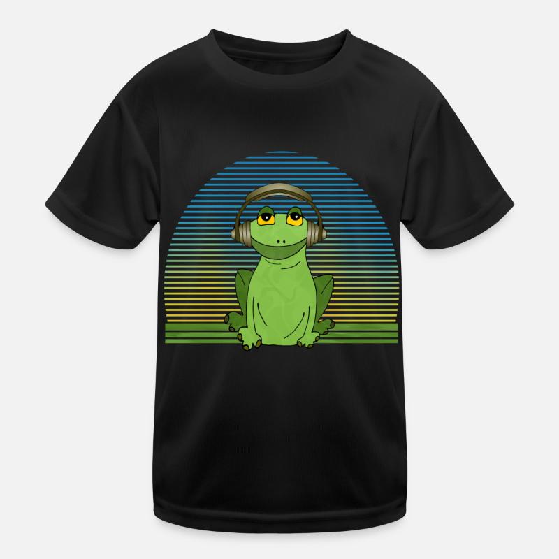 Frosch Kinder Funktions-T-Shirt