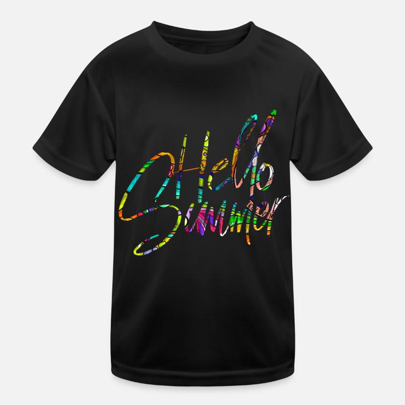 Hello Summer Kinder Funktions-T-Shirt