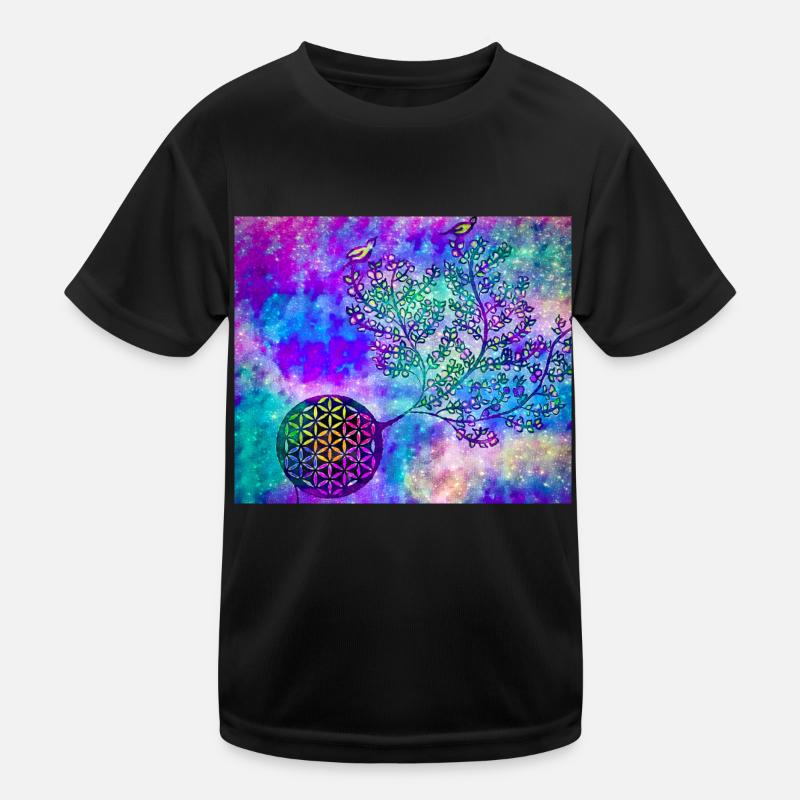 Persischer Lebensbaum Nr. 2 Kinder Funktions-T-Shirt