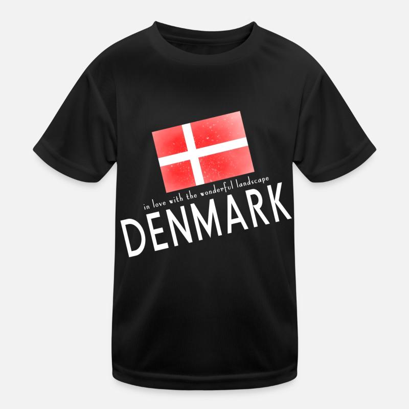 Danemark Danemark T-shirt sport Enfant