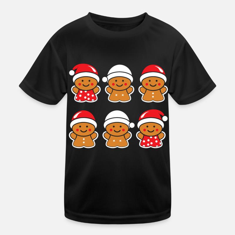Lebkuchenmann Kinder Funktions-T-Shirt