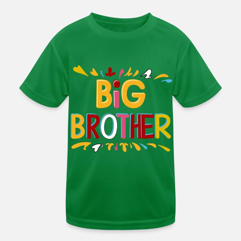 GROßER BRUDER Kinder Funktions-T-Shirt