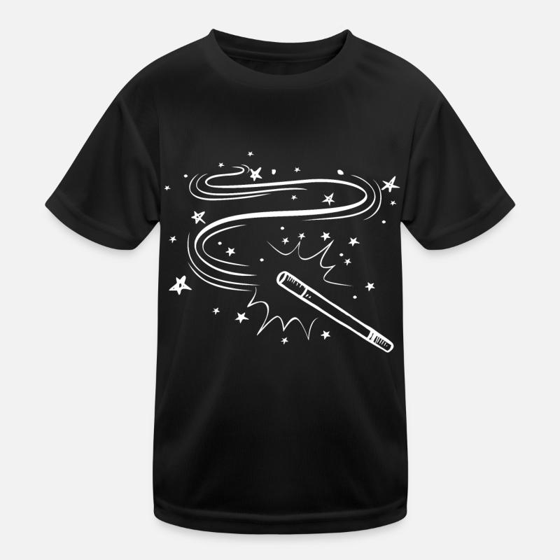 Zauberstab Kinder Funktions-T-Shirt