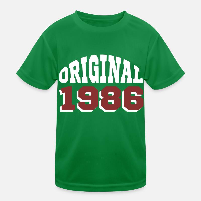Original 1986 Kinder Funktions-T-Shirt