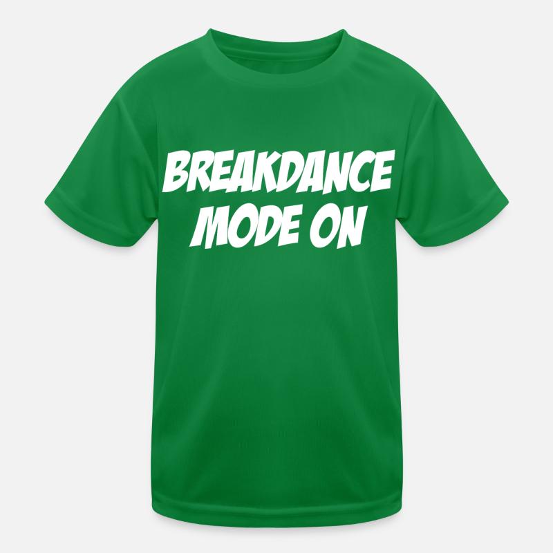 Breakdance Mode on Kinder Funktions-T-Shirt
