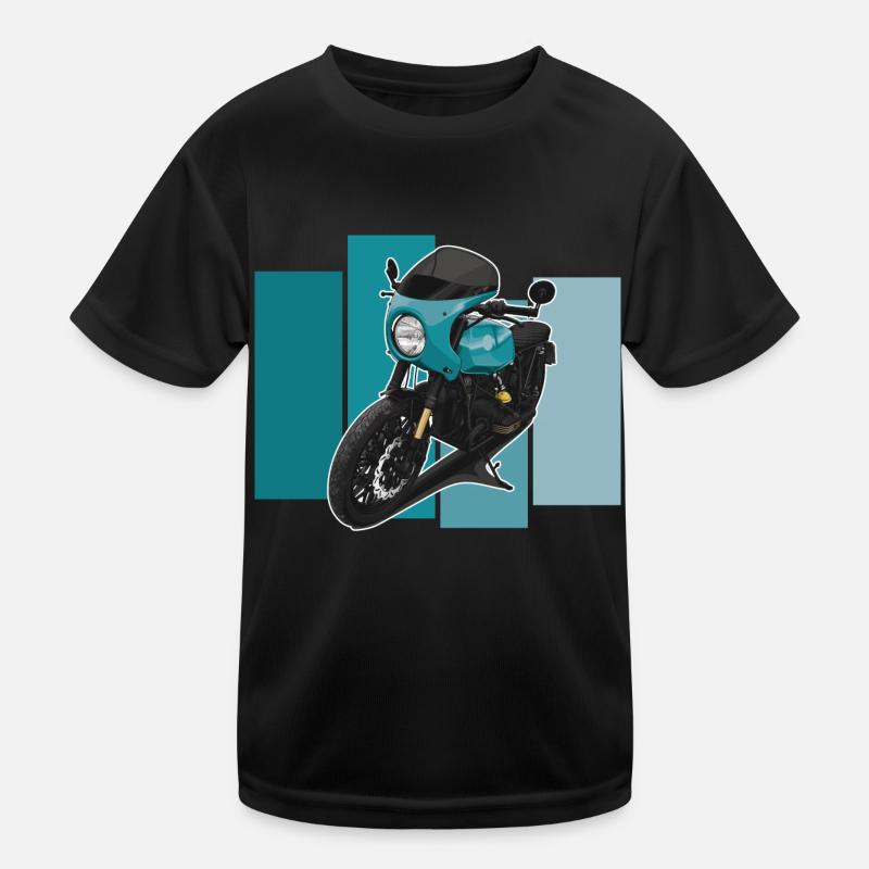 Bobber // Custom // Motorrad Kinder Funktions-T-Shirt