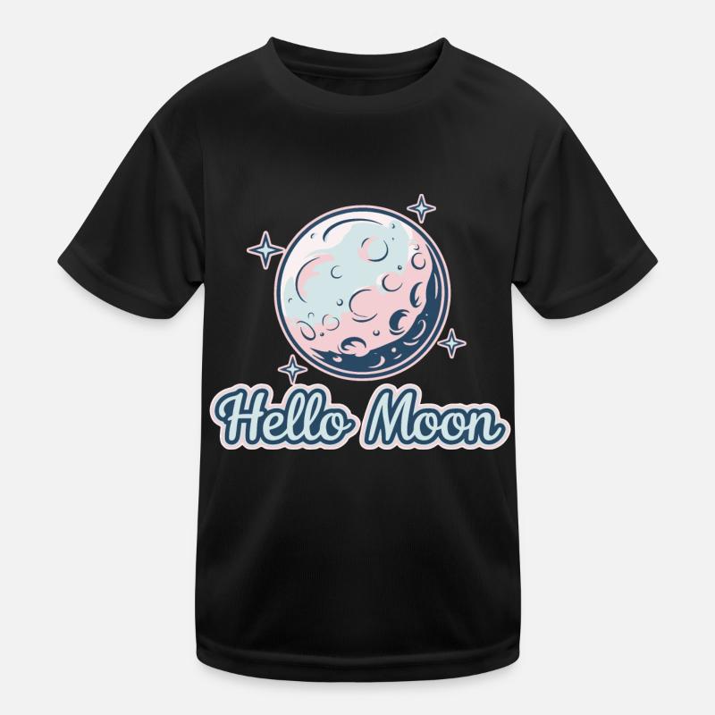 HELLO MOON Kids Functional T-Shirt