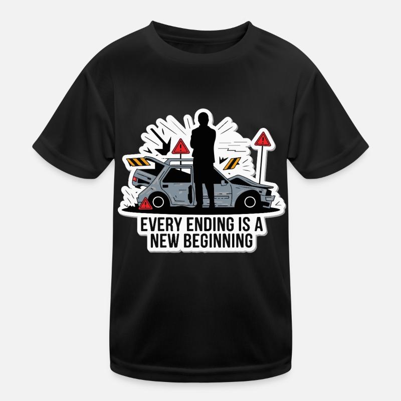 JEDES ENDE IST EIN NEUANFANG Kinder Funktions-T-Shirt