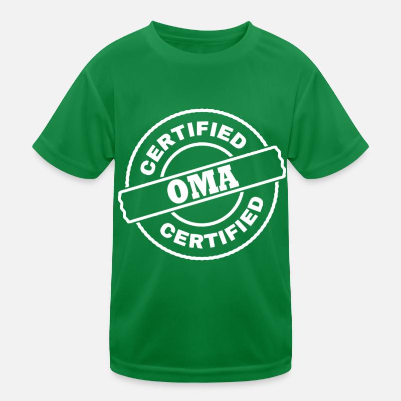 Oma Kinder Funktions-T-Shirt