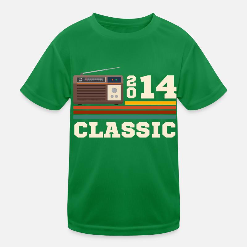 Anniversaire 2014 retro classic T-shirt sport Enfant