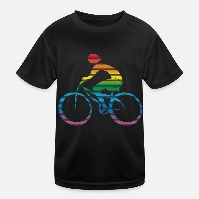 Cyclist Kids Functional T-Shirt