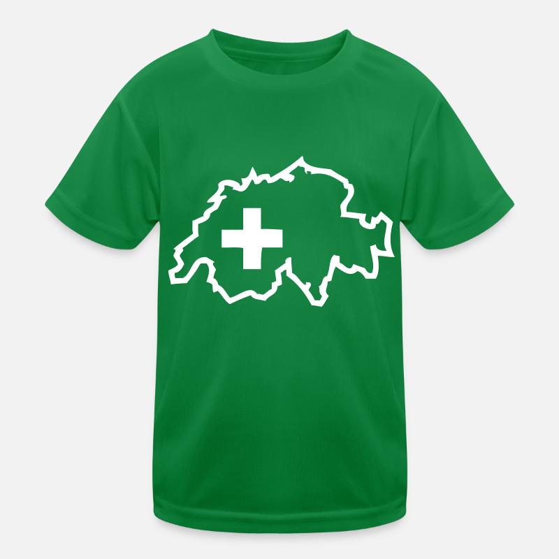 Suisse T-shirt sport Enfant