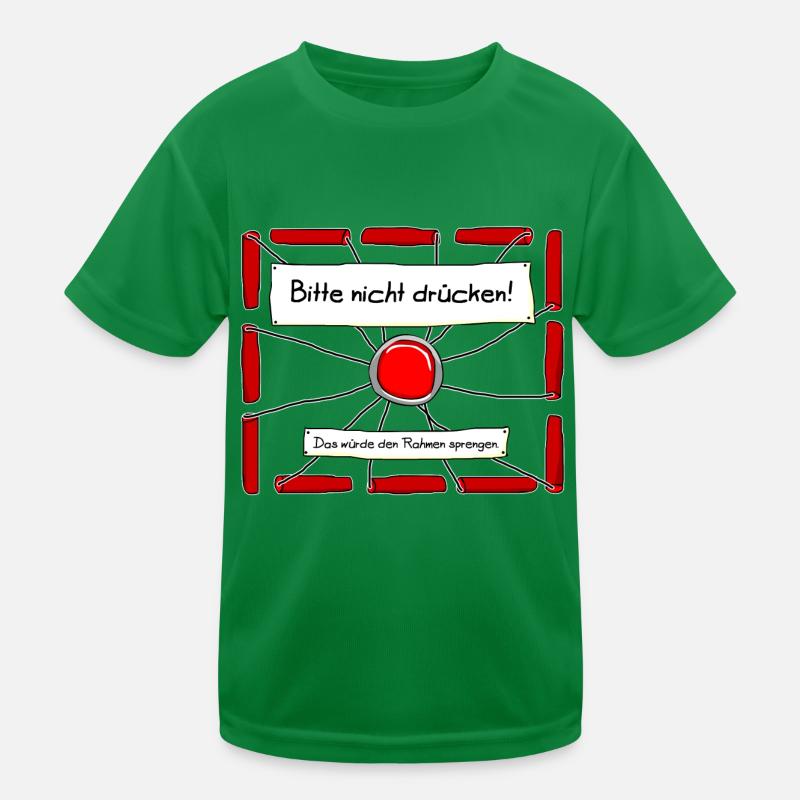 Dynamit - Bitte Abstand halten. Kinder Funktions-T-Shirt