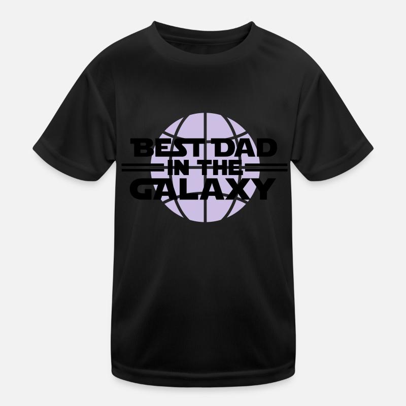 Best dad in he galaxy Kinder Funktions-T-Shirt