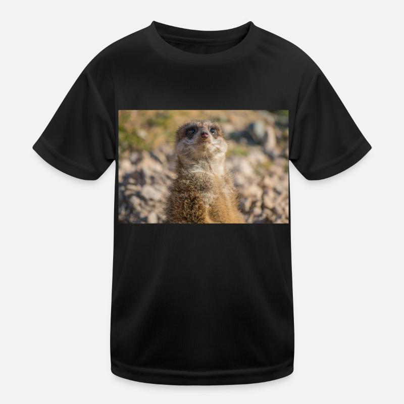 Suricate (Suricata suricatta) suricate T-shirt sport Enfant