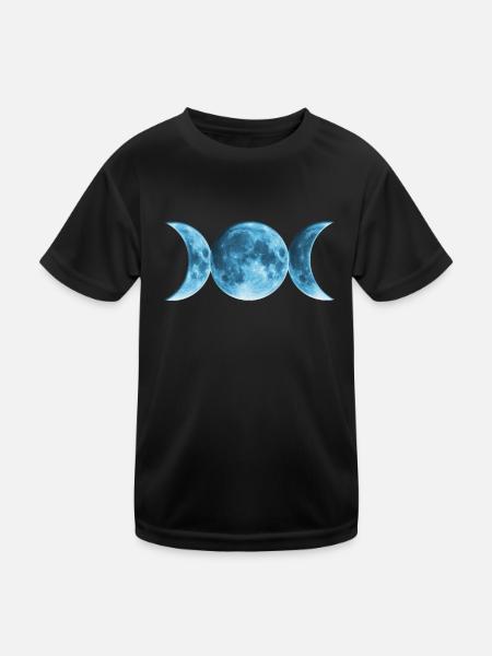 Wicca  - Kids Functional T-Shirt - black - Front