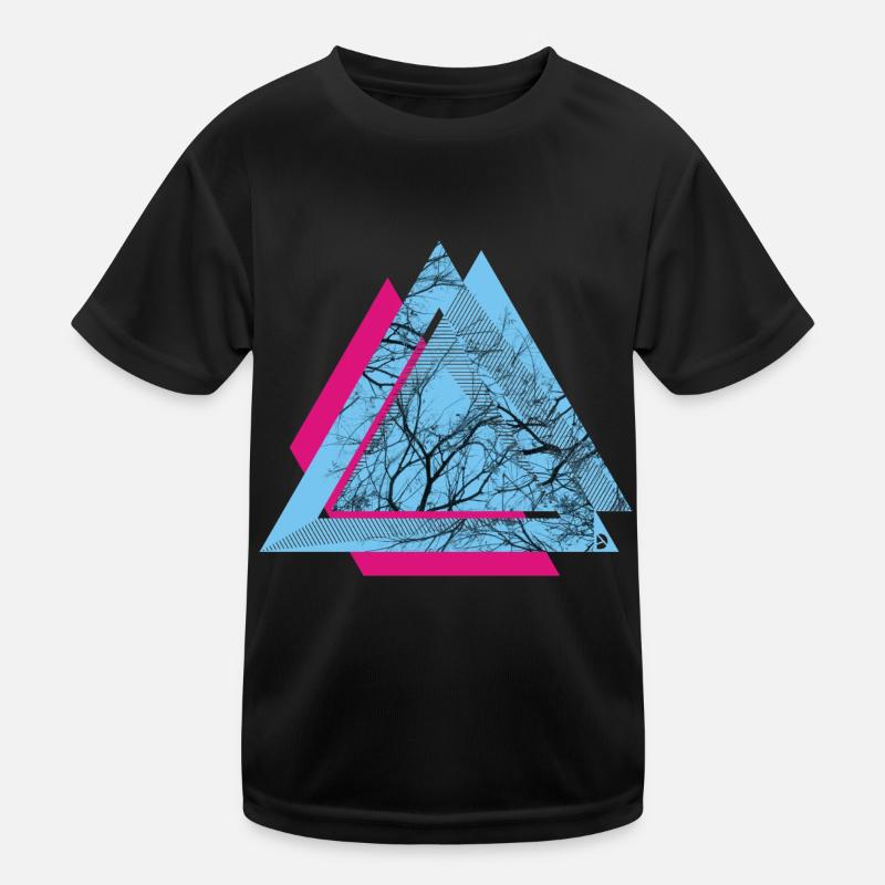AD Triangle Kinder Funktions-T-Shirt