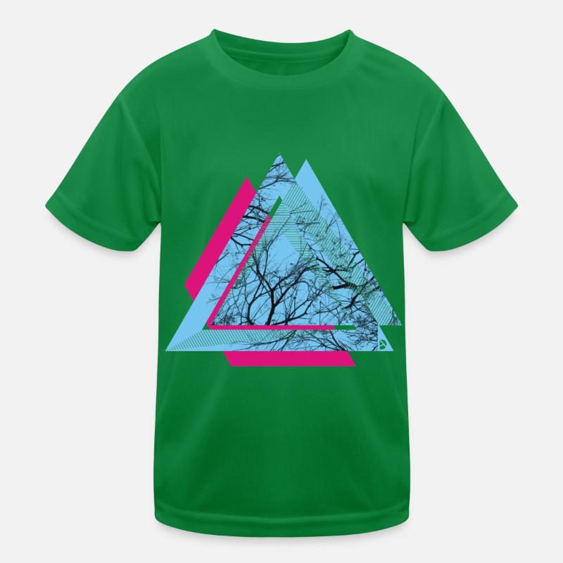 AD Triangle Kinder Funktions-T-Shirt